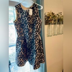 New! H&M lace skater dress